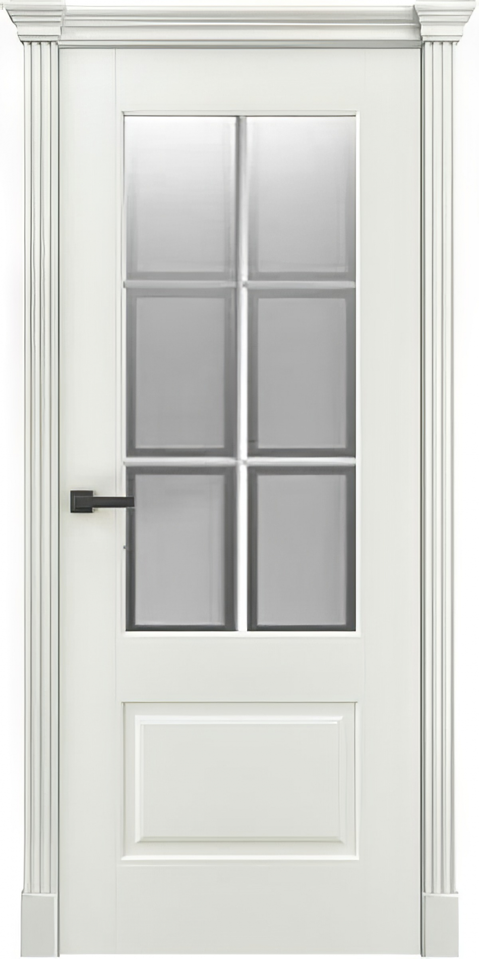 межкомнатные двери  Дариано Корнелия 2 с решёткой эмаль