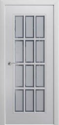 	межкомнатные двери 	Дариано Саппоро 1 с рёшеткой 12 эмаль