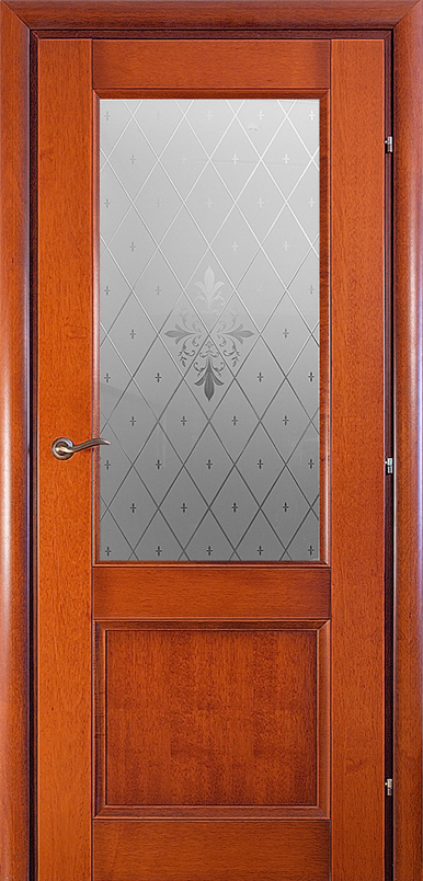 межкомнатные двери  Краснодеревщик 3324 Торшон бразильская груша