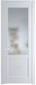 	межкомнатные двери 	Profil Doors 1.2.2 PM со стеклом вайт