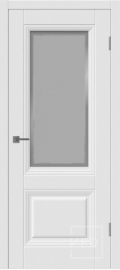 	межкомнатные двери 	ВФД Барселона 2 со стеклом эмаль белая