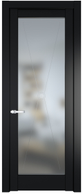 	межкомнатные двери 	Profil Doors 1.1.2 PM со стеклом блэк