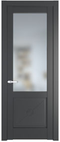 	межкомнатные двери 	Profil Doors 1.2.2 PM со стеклом графит
