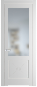 	межкомнатные двери 	Profil Doors 1.2.2 PM со стеклом крем вайт