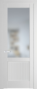 	межкомнатные двери 	Profil Doors 2.2.2 PM со стеклом крем вайт