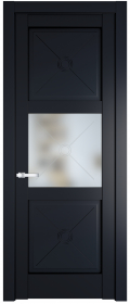 	межкомнатные двери 	Profil Doors 1.4.2 PM со стеклом нэви блу