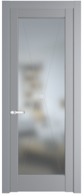 	межкомнатные двери 	Profil Doors 1.1.2 PM со стеклом смоки