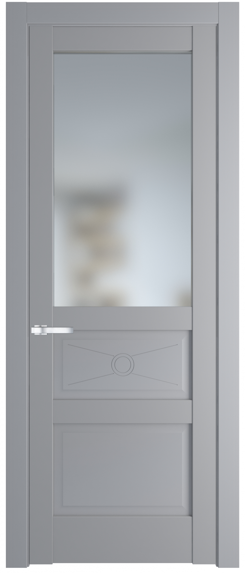 межкомнатные двери  Profil Doors 1.5.2 PM со стеклом смоки