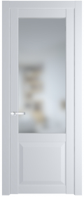 	межкомнатные двери 	Profil Doors 1.2.2 PD со стеклом вайт