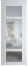 	межкомнатные двери 	Profil Doors 1.3.2 PD со стеклом вайт