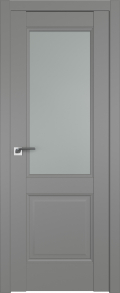 	межкомнатные двери 	Profil Doors 90U стекло грей