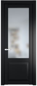 	межкомнатные двери 	Profil Doors 1.2.2 PD со стеклом блэк