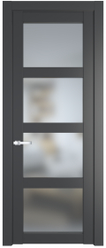 	межкомнатные двери 	Profil Doors 1.4.2/2.4.2 PD со стеклом графит