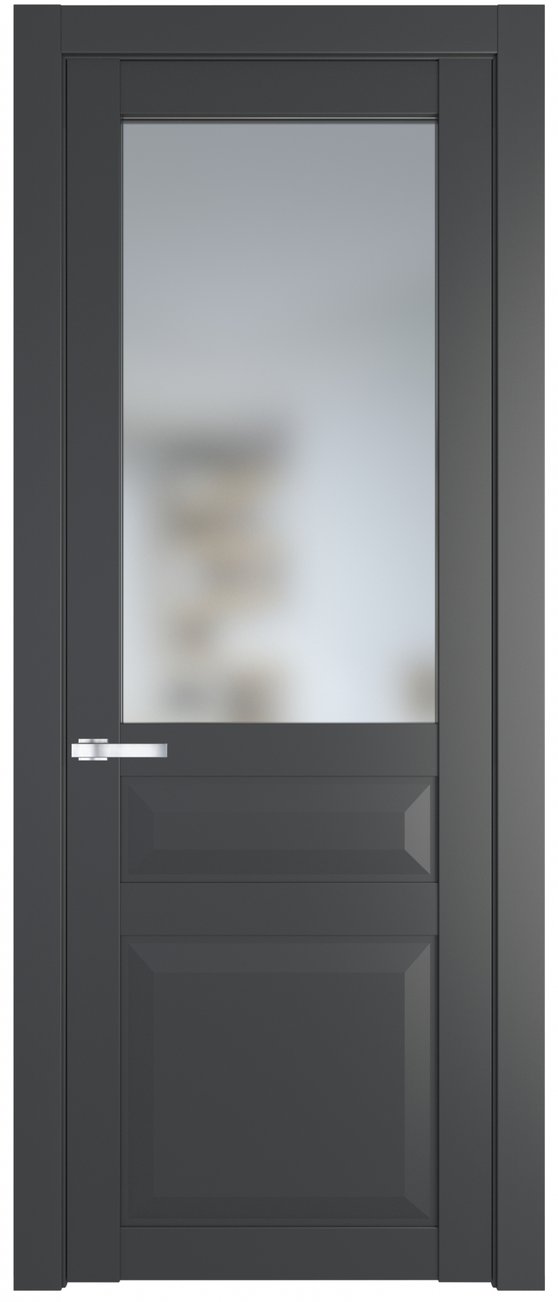 межкомнатные двери  Profil Doors 1.5.3 PD со стеклом графит