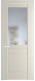 	межкомнатные двери 	Profil Doors 3.5.3 PD со стеклом кремовая магнолия