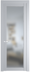 	межкомнатные двери 	Profil Doors 1.1.2/2.1.2 PD со стеклом лайт грей