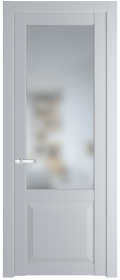 	межкомнатные двери 	Profil Doors 1.2.2 PD со стеклом лайт грей
