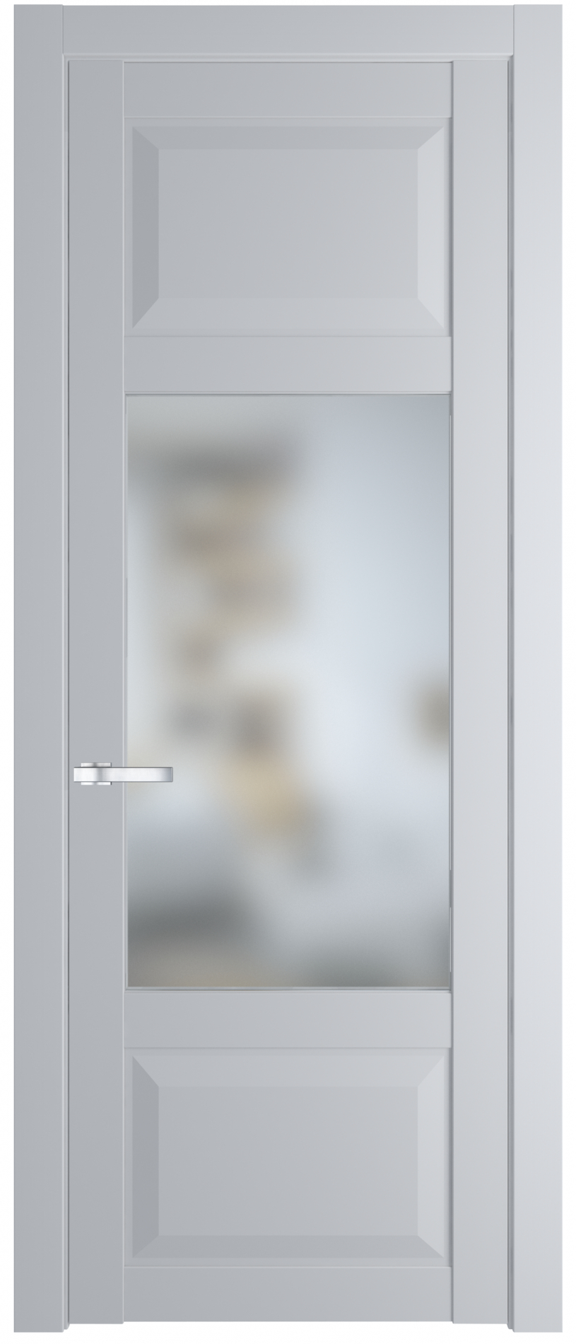 межкомнатные двери  Profil Doors 1.3.3 PD со стеклом лайт грей