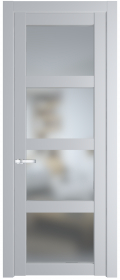 	межкомнатные двери 	Profil Doors 1.4.2/2.4.2 PD со стеклом лайт грей
