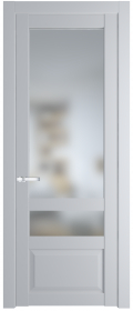 	межкомнатные двери 	Profil Doors 2.5.4 PD со стеклом лайт грей