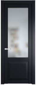 	межкомнатные двери 	Profil Doors 1.2.2 PD со стеклом нэви блу