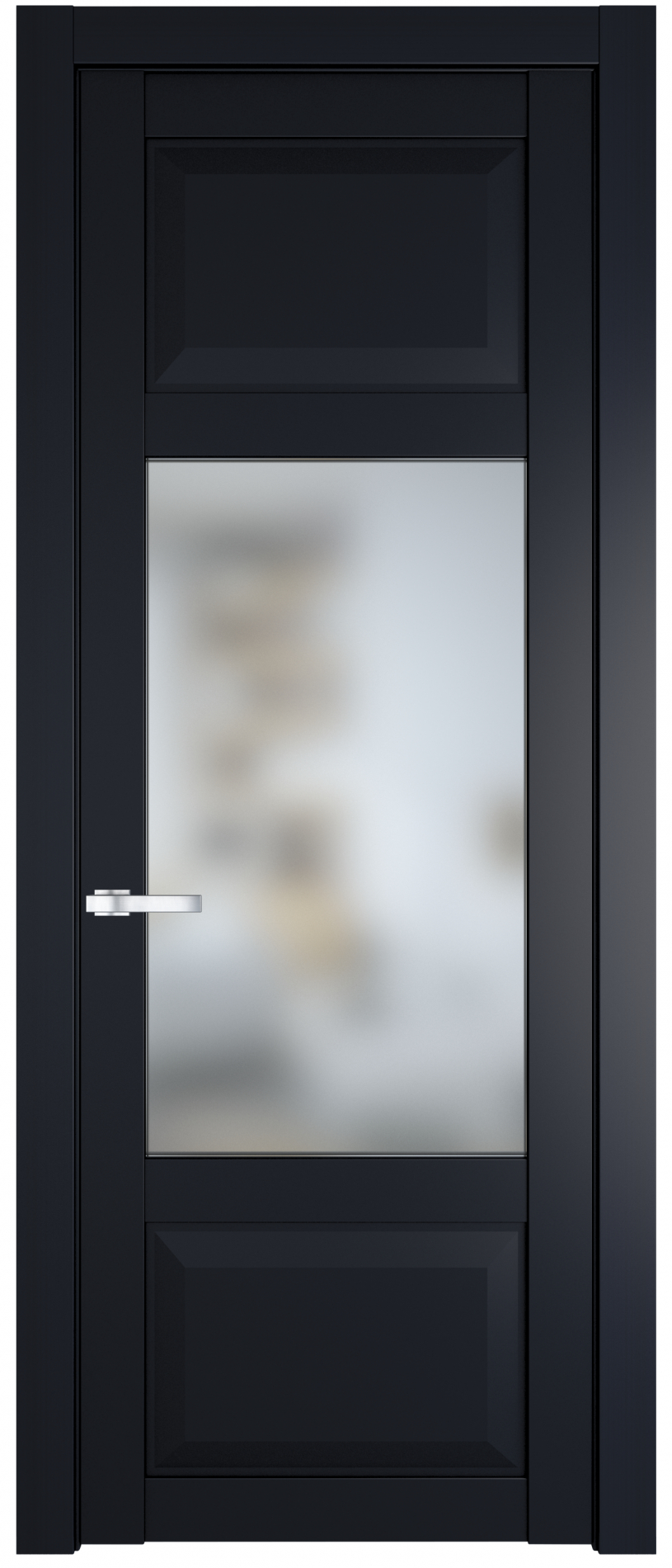 межкомнатные двери  Profil Doors 1.3.3 PD со стеклом нэви блу