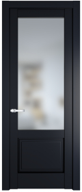 	межкомнатные двери 	Profil Doors 3.2.2 PD со стеклом нэви блу