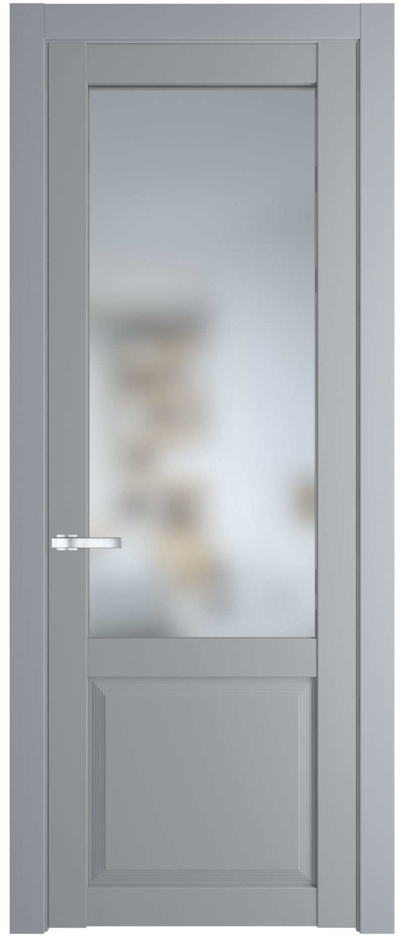 межкомнатные двери  Profil Doors 2.2.2 PD со стеклом смоки