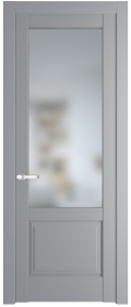 	межкомнатные двери 	Profil Doors 3.2.2 PD со стеклом смоки