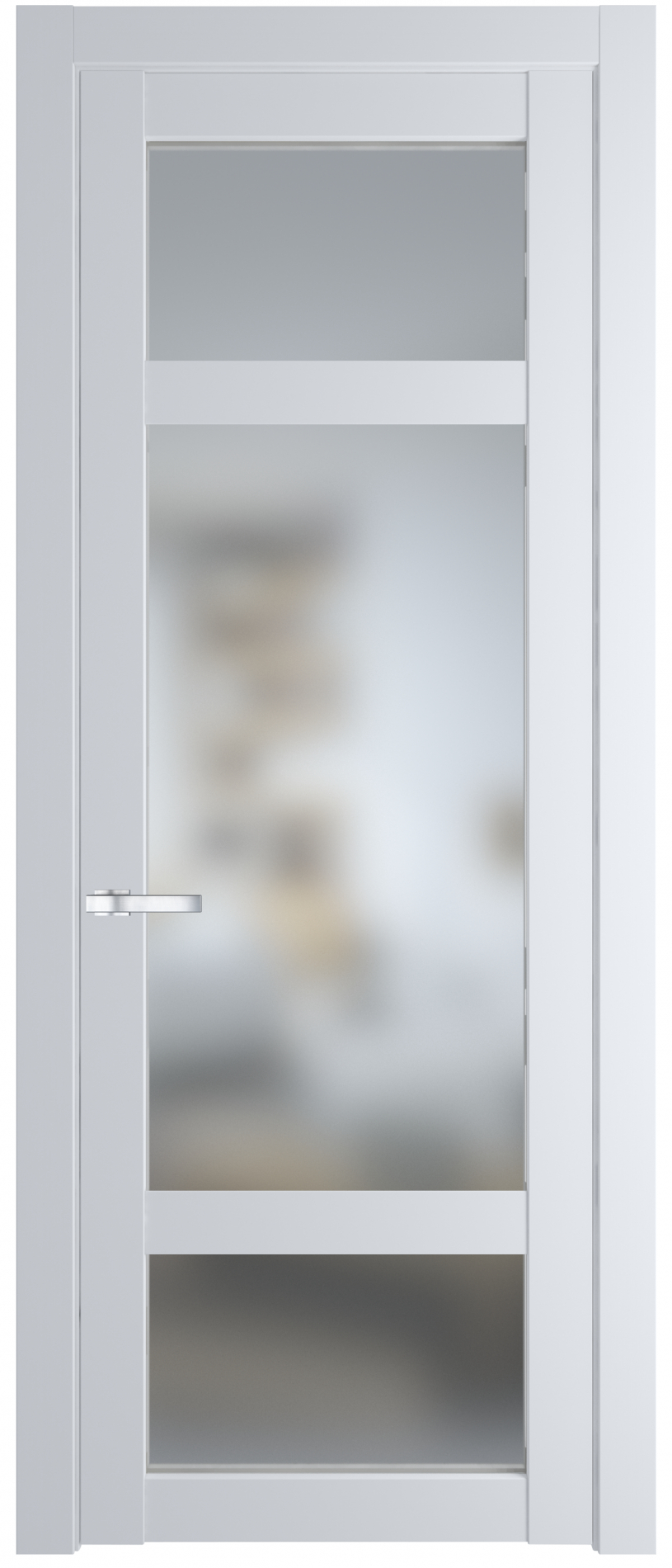 межкомнатные двери  Profil Doors 2.3.2 PD со стеклом вайт