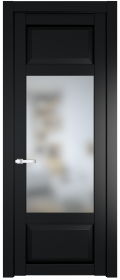	межкомнатные двери 	Profil Doors 2.3.3 PD со стеклом блэк