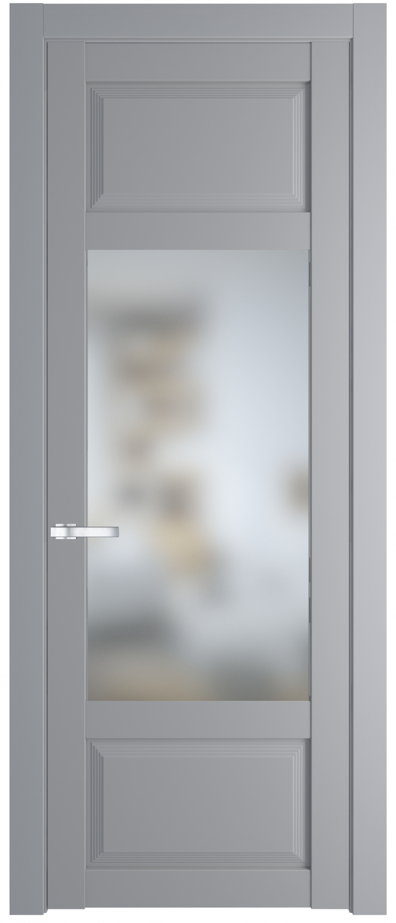 межкомнатные двери  Profil Doors 2.3.3 PD со стеклом смоки