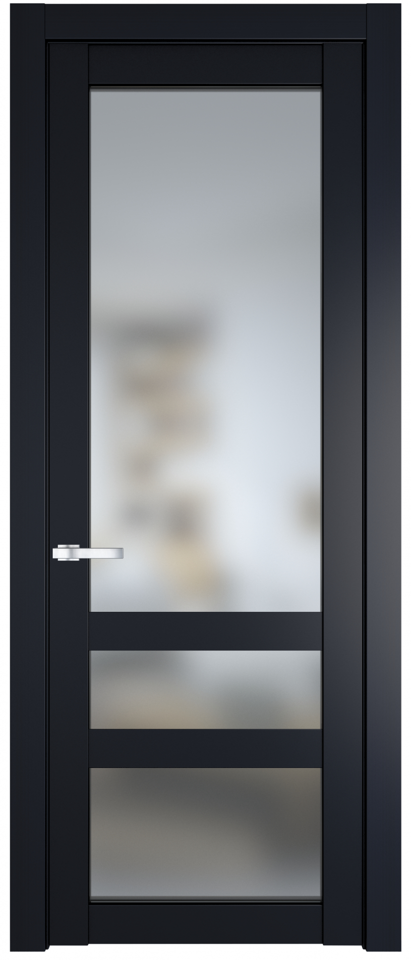 межкомнатные двери  Profil Doors 2.5.2 PD со стеклом нэви блу