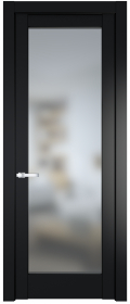 	межкомнатные двери 	Profil Doors 3.1.2/4.1.2 PD со стеклом блэк