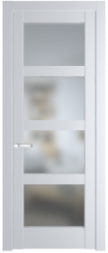 	межкомнатные двери 	Profil Doors 3.4.2/4.4.2 PD со стеклом вайт