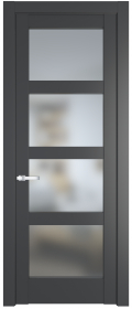 	межкомнатные двери 	Profil Doors 3.4.2/4.4.2 PD со стеклом графит