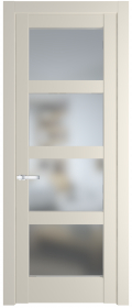 	межкомнатные двери 	Profil Doors 3.4.2/4.4.2 PD со стеклом кремовая магнолия