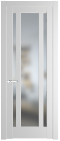 	межкомнатные двери 	Profil Doors 3.5.2 PM со стеклом крем вайт