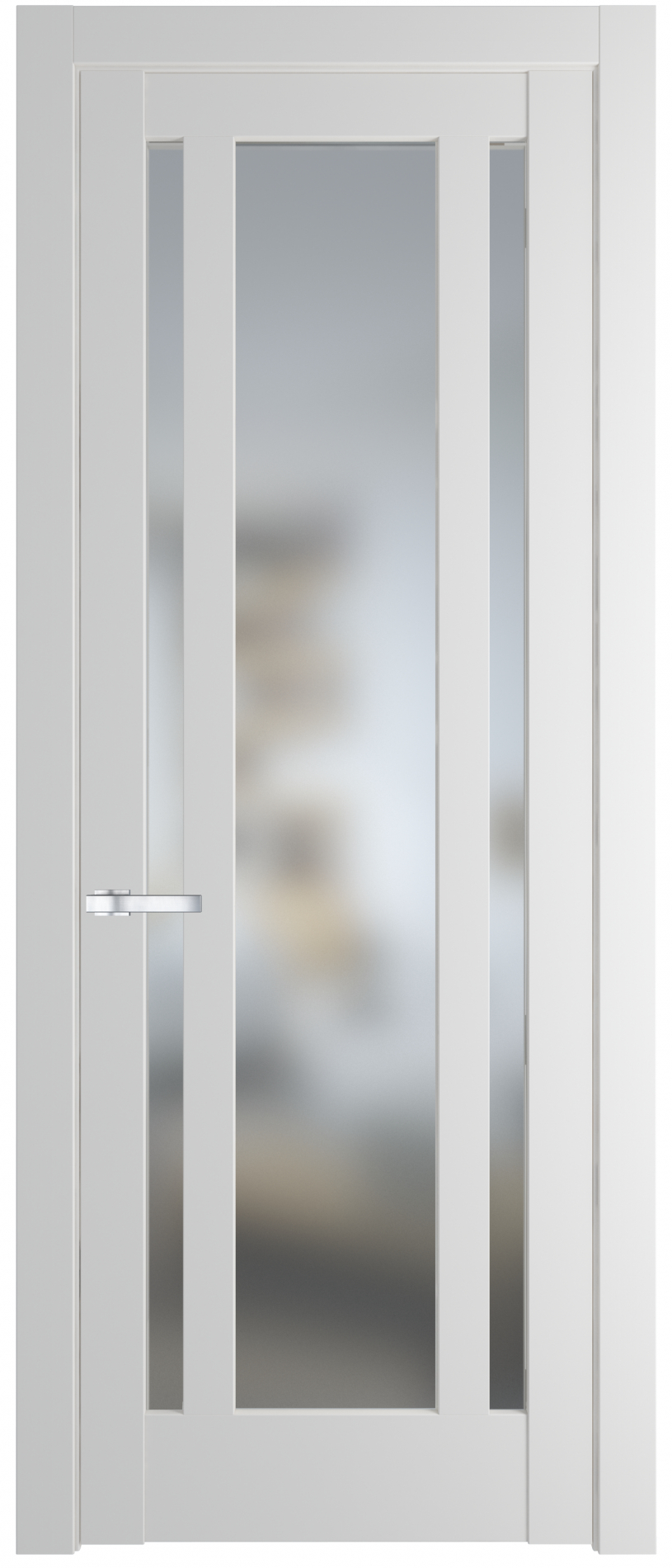 межкомнатные двери  Profil Doors 3.5.2 PM со стеклом крем вайт