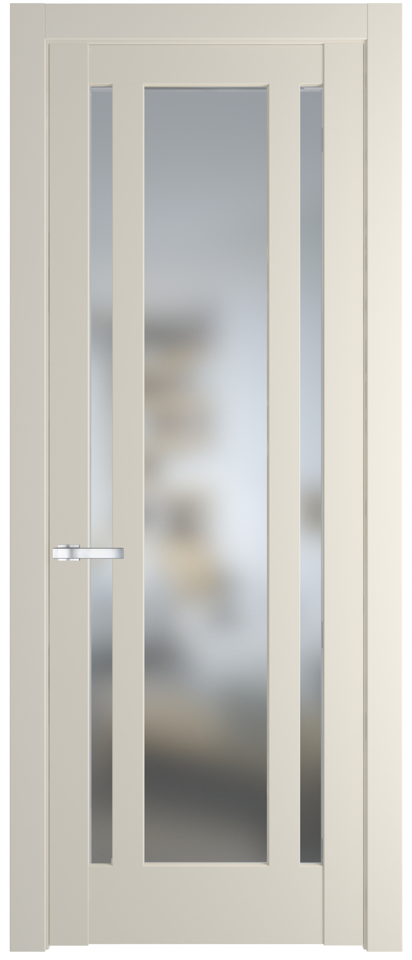 межкомнатные двери  Profil Doors 3.5.2 PM со стеклом кремовая магнолия