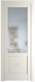 	межкомнатные двери 	Profil Doors 1.2.2 PM со стеклом перламутр белый