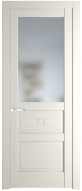 	межкомнатные двери 	Profil Doors 1.5.2 PM со стеклом перламутр белый
