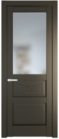 	межкомнатные двери 	Profil Doors 1.5.2 PM со стеклом перламутр бронза