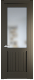 	межкомнатные двери 	Profil Doors 3.2.2 PM со стеклом перламутр бронза