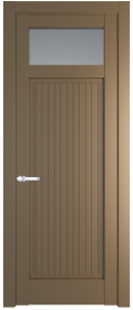 	межкомнатные двери 	Profil Doors 3.3.2 PM со стеклом перламутр золото