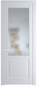 	межкомнатные двери 	Profil Doors 4.2.2 PD со стеклом вайт