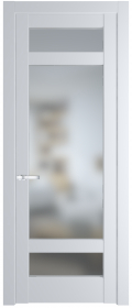 	межкомнатные двери 	Profil Doors 4.3.2 PD со стеклом вайт