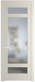 	межкомнатные двери 	Profil Doors 4.3.2 PD со стеклом кремовая магнолия