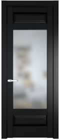 	межкомнатные двери 	Profil Doors 4.3.3 PD со стеклом блэк