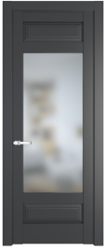 	межкомнатные двери 	Profil Doors 4.3.3 PD со стеклом графит